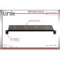 RIPIANO PER ARMADIO 19" 1 UNITA' PROFONDITA' 150 MM. (UNIVERSALE) COLORE NERO