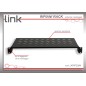 RIPIANO PER ARMADIO 19" 1 UNITA' PROFONDITA' 200 MM. (UNIVERSALE) 2 ATTACCHI (FRONTALI) COLORE NERO RIPIANO PER ARMADIO 19" 1 UNITA' PROFONDITA' 200 MM. (UNIVERSALE) 2 ATTACCHI (FRONTALI) COLORE NERO