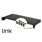 RIPIANO PER ARMADIO 19" 1 UNITA' PROFONDITA' 200 MM. (UNIVERSALE) 2 ATTACCHI (FRONTALI) COLORE NERO RIPIANO PER ARMADIO 19" 1 UNITA' PROFONDITA' 200 MM. (UNIVERSALE) 2 ATTACCHI (FRONTALI) COLORE NERO
