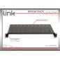 RIPIANO PER ARMADIO 19" 1 UNITA' PROFONDITA' 300 MM. (UNIVERSALE) 2 ATTACCHI (FRONTALI) COLORE NERO RIPIANO PER ARMADIO 19" 1 UNITA' PROFONDITA' 300 MM. (UNIVERSALE) 2 ATTACCHI (FRONTALI) COLORE NERO