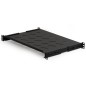 RIPIANO PER ARMADIO RACK 19" ALLUNGABILE 350 MM CON 4 AGGANCI NERO RIPIANO PER ARMADIO RACK 19" ALLUNGABILE 350 MM CON 4 AGGANCI NERO