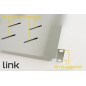 RIPIANO PER ARMADIO 19" 1 UNITA' PROFONDITA' 350 MM. (UNIVERSALE) COLORE GRIGIO