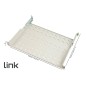 RIPIANO PER ARMADIO 19" 1 UNITA' PROFONDITA' 350 MM. (UNIVERSALE) 4 ATTACCHI (FRONTALE+POSTERIORE) COLORE GRIGIO