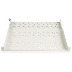 RIPIANO PER ARMADIO 19" 1 UNITA' PROFONDITA' 350 MM. (UNIVERSALE) 4 ATTACCHI (FRONTALE+POSTERIORE) COLORE GRIGIO