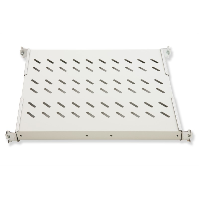 RIPIANO UNIVERSALE PER ARMADIO RACK 19" ALLUNGABILE 370-450 MM CON 4 AGGANCI GRIGIO RIPIANO UNIVERSALE PER ARMADIO RACK 19" ALLUNGABILE 370-450 MM CON 4 AGGANCI GRIGIO