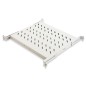 RIPIANO UNIVERSALE PER ARMADIO RACK 19" ALLUNGABILE 370-450 MM CON 4 AGGANCI GRIGIO RIPIANO UNIVERSALE PER ARMADIO RACK 19" ALLUNGABILE 370-450 MM CON 4 AGGANCI GRIGIO