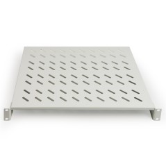 RIPIANO PER ARMADIO 19" 2 UNITA' PROFONDITA' 400 MM. (UNIVERSALE) COLORE GRIGIO