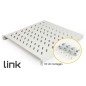 RIPIANO PER ARMADIO 19" 2 UNITA' PROFONDITA' 400 MM. (UNIVERSALE) COLORE GRIGIO