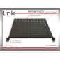 RIPIANO PER ARMADIO 19" 2 UNITA' PROFONDITA' 400 MM. (UNIVERSALE) COLORE NERO