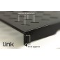 RIPIANO PER ARMADIO 19" 2 UNITA' PROFONDITA' 400 MM. (UNIVERSALE) COLORE NERO