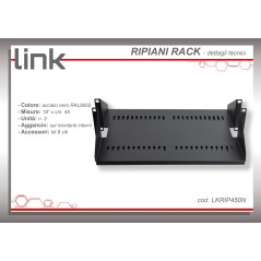RIPIANO PER FRAME DI MONTAGGIO LINK LK42US PROFONDITA' 450 MM