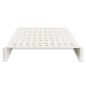 RIPIANO PER ARMADIO 19" 2 UNITA' PROFONDITA' 550 MM. (UNIVERSALE) 2 ATTACCHI (FRONTALI) COLORE GRIGIO RIPIANO PER ARMADIO 19" 2 UNITA' PROFONDITA' 550 MM. (UNIVERSALE) 2 ATTACCHI (FRONTALI) COLORE GRIGIO
