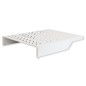 RIPIANO PER ARMADIO 19" 2 UNITA' PROFONDITA' 550 MM. (UNIVERSALE) 2 ATTACCHI (FRONTALI) COLORE GRIGIO RIPIANO PER ARMADIO 19" 2 UNITA' PROFONDITA' 550 MM. (UNIVERSALE) 2 ATTACCHI (FRONTALI) COLORE GRIGIO