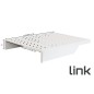 RIPIANO PER ARMADIO 19" 2 UNITA' PROFONDITA' 550 MM. (UNIVERSALE) 2 ATTACCHI (FRONTALI) COLORE GRIGIO RIPIANO PER ARMADIO 19" 2 UNITA' PROFONDITA' 550 MM. (UNIVERSALE) 2 ATTACCHI (FRONTALI) COLORE GRIGIO