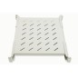 RIPIANO PER ARMADIO RACK 19" ALLUNGABILE 550 MM CON 4 AGGANCI GRIGIO