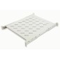 RIPIANO PER ARMADIO RACK 19" ALLUNGABILE 550 MM CON 4 AGGANCI GRIGIO