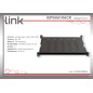 RIPIANO UNIVERSALE PER ARMADIO RACK 19" ESTRAIBILE SU BINARI TELESCOPICI 1 UNITA' NERO 550MM.