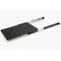 RIPIANO UNIVERSALE PER ARMADIO RACK 19" ESTRAIBILE SU BINARI TELESCOPICI 1 UNITA' NERO 550MM.