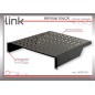 RIPIANO PER ARMADIO 19" 2 UNITA' PROFONDITA' 550 MM. (UNIVERSALE) 2 ATTACCHI (FRONTALI) COLORE NERO RIPIANO PER ARMADIO 19" 2 UNITA' PROFONDITA' 550 MM. (UNIVERSALE) 2 ATTACCHI (FRONTALI) COLORE NERO