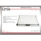 RIPIANO UNIVERSALE PER ARMADIO RACK 19" ESTRAIBILE SU BINARI TELESCOPICI 1 UNITA' GRIGIO 570 MM.