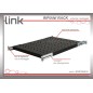 RIPIANO UNIVERSALE PER ARMADIO RACK 19" ALLUNGABILE 570 MM CON 4 AGGANCI NERO RIPIANO UNIVERSALE PER ARMADIO RACK 19" ALLUNGABILE 570 MM CON 4 AGGANCI NERO