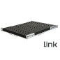 RIPIANO UNIVERSALE PER ARMADIO RACK 19" ALLUNGABILE 570 MM CON 4 AGGANCI NERO RIPIANO UNIVERSALE PER ARMADIO RACK 19" ALLUNGABILE 570 MM CON 4 AGGANCI NERO