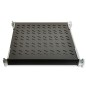 RIPIANO UNIVERSALE PER ARMADIO RACK 19" ALLUNGABILE 570 MM CON 4 AGGANCI NERO RIPIANO UNIVERSALE PER ARMADIO RACK 19" ALLUNGABILE 570 MM CON 4 AGGANCI NERO