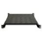 RIPIANO PER ARMADIO RACK 19" ALLUNGABILE 650 MM CON 4 AGGANCI NERO