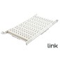 RIPIANO UNIVERSALE PER ARMADIO RACK 19" ALLUNGABILE 720 MM CON 4 AGGANCI GRIGIO RIPIANO UNIVERSALE PER ARMADIO RACK 19" ALLUNGABILE 720 MM CON 4 AGGANCI GRIGIO