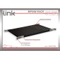 RIPIANO UNIVERSALE PER ARMADIO RACK 19" ALLUNGABILE 720 MM CON 4 AGGANCI NERO RIPIANO UNIVERSALE PER ARMADIO RACK 19" ALLUNGABILE 720 MM CON 4 AGGANCI NERO
