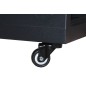 ARMADIO ALLOGGIAMENTO 16 NOTEBOOK O TABLET COLORE NERO