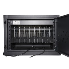ARMADIO ALLOGGIAMENTO 16 NOTEBOOK O TABLET CON 2 MULTIPRESE 8 POSIZIONI