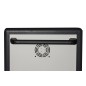 ARMADIO ALLOGGIAMENTO 60 TABLET CON RUOTE MULTIPRESE INCLUSE VENTOLE DI RAFFREDDAMENTO PORTA IN ACCIAIO TRAFORATA COLORE GRIGIO