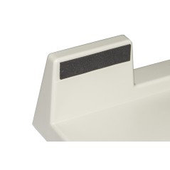 SUPPORTO COMPUTER VERTICALE CON RUOTE COLORE GRIGIO