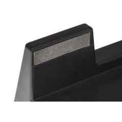 SUPPORTO COMPUTER VERTICALE CON RUOTE COLORE NERO