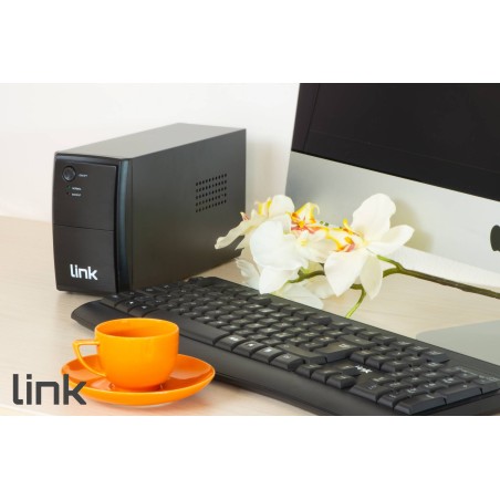 GRUPPO DI CONTINUITA' LINE INTERACTIVE PWM 800 VA 480 WATT CON 2 PRESE, CAVO SPINA ITALIANA