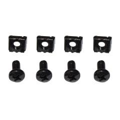 MODULO 2 VENTOLE CON TERMOSTATO PER ARMADI RACK A MURO LINK COLORE NERO
