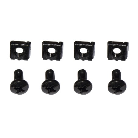 MODULO 2 VENTOLE CON TERMOSTATO PER ARMADI RACK A MURO LINK COLORE NERO