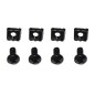 MODULO 2 VENTOLE CON TERMOSTATO PER ARMADI RACK A MURO LINK COLORE NERO