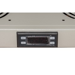 MODULO 2 VENTOLE RAFFREDDAMENTO CON DISPLAY GRIGIO