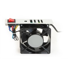 VENTOLA CON INTERRUTTORE INSTALLAZIONE RACK SU MONTANTE