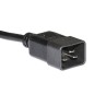 CAVO DI ALIMENTAZIONE MASCHIO/FEMMINA IEC320/C19 - C20 16A MT. 3
