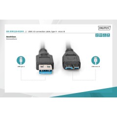 CAVO USB 3.0 - MICRO USB B 3.0 MT 1,8