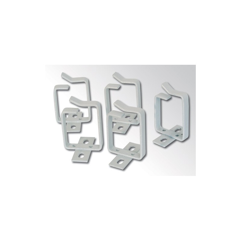 PASSACAVI PER ARMADI RACK 44X60 MM. CONFEZIONE 10 PEZZI - COLORE GRIGIO RAL 7035
