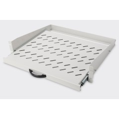 RIPIANO PER ARMADI RACK ESTRAIBILE 2U 367MM PER MONTANTI FRONTALI DIGITUS GRIGIO