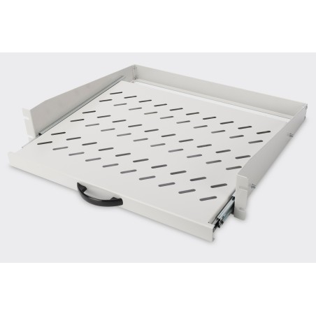 RIPIANO PER ARMADI RACK ESTRAIBILE 2U 367MM PER MONTANTI FRONTALI DIGITUS GRIGIO