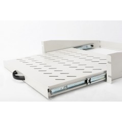 RIPIANO PER ARMADI RACK ESTRAIBILE 2U 367MM PER MONTANTI FRONTALI DIGITUS GRIGIO
