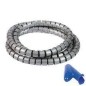 GUAINA RACCOGLICAVO DIAMETRO 2 CM APRIBILE E RIUTILIZZABILE CON UTENSILE PER INSERIMENTO CAVO MT 2