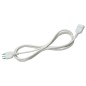 CAVO PROLUNGA ALIMENTAZIONE PRESA/SPINA ITALIANA TRIPOLARE 10 A. MT. 8 - COLORE BIANCO