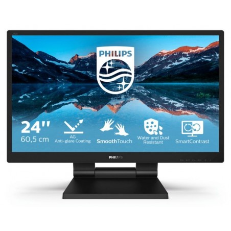 MONITOR TOUCH 23,8IPS VGA HDMI DP 10TO DVI IP54 USB3.1 SMOOTHTOUCH 16:9